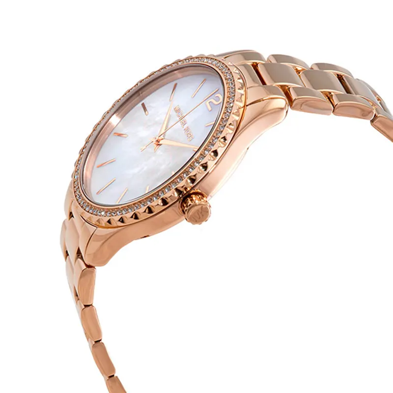 Michael Kors Layton Gold-Tone Quartz Ladies Watch- MK6870